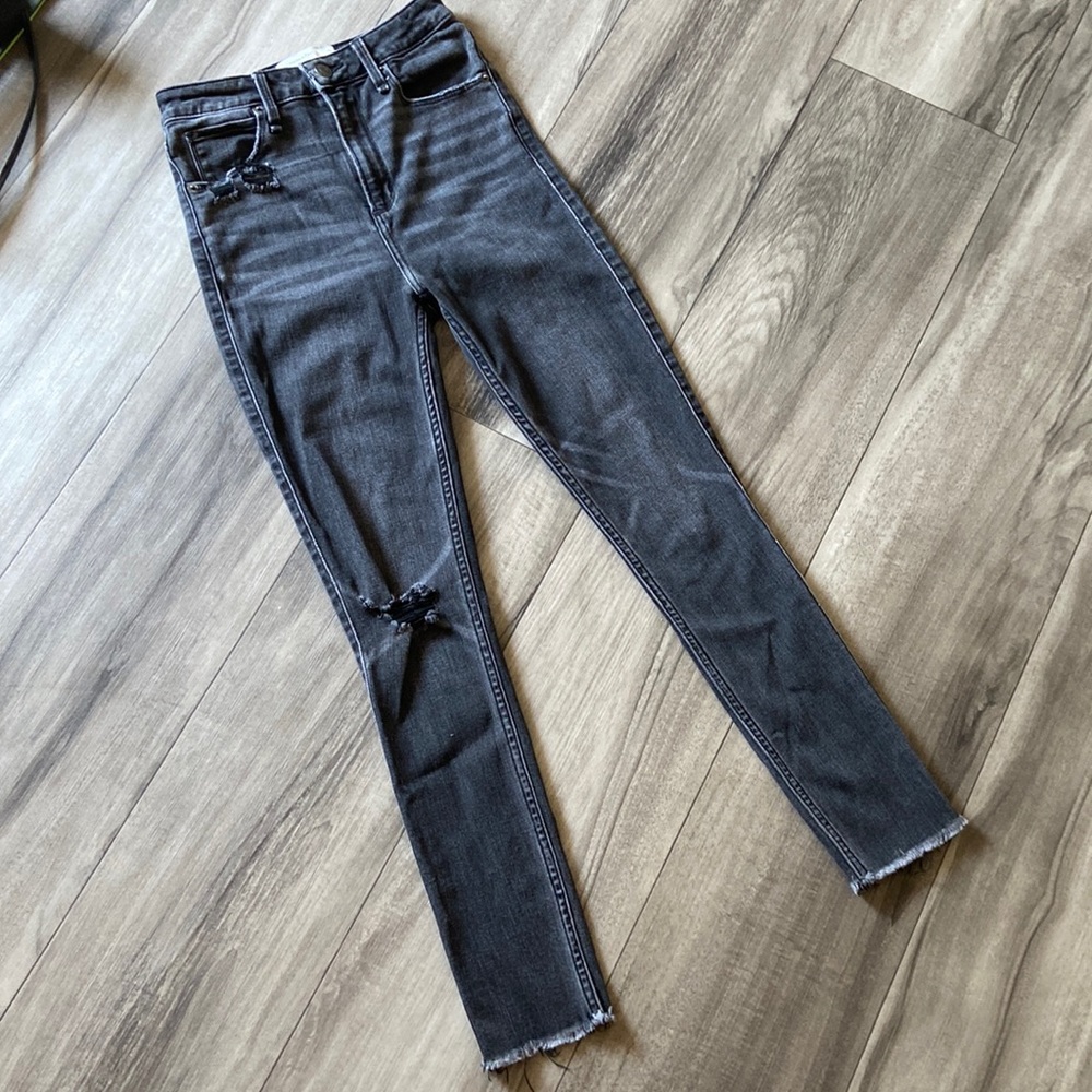 Abercrombie & fitch high rise jeans